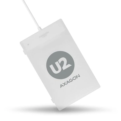 Axagon ADSA-1S USB 2.0 fehér külső HDD/SSD ház