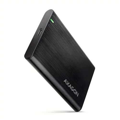 Axagon EE25-A6C USB 3.2 fekete csavar nélküli külső alumínium 2,5