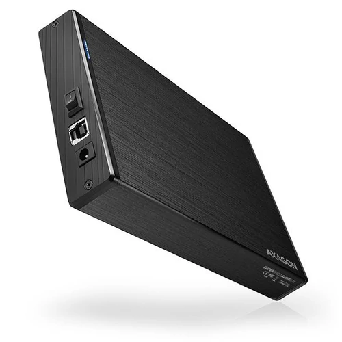 Axagon EE35-XA3 USB 3.0 fekete külső alumínium 3,5