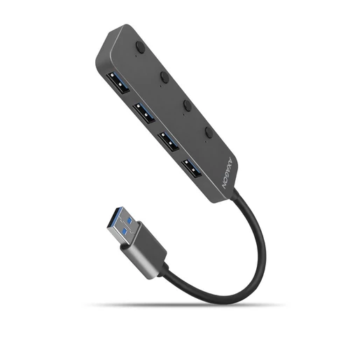 Axagon HUE-MSA 4 portos USB3.0 switch HUB