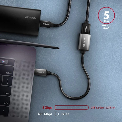 Axagon RUCM-AFAC USB-C - USB A adapter