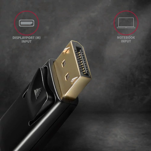 Axagon RVD-HI14C2 Displayport - HDMI 1.4 kábel