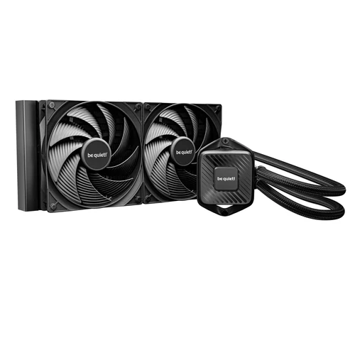 Be Quiet! CPU Water Cooler - PURE LOOP 3 280mm (2x140mm, csatlakozó: 3pin, cső hossza: 400mm)