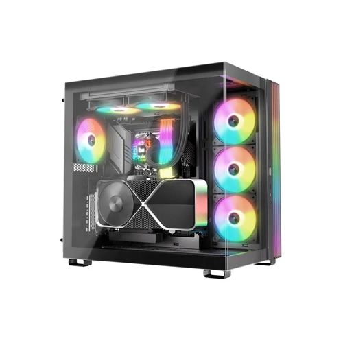 Be Quiet! CPU Water Cooler - PURE LOOP 3 LX 240mm (2x120mm, csatlakozó: 3pin, cső hossza: 400mm)