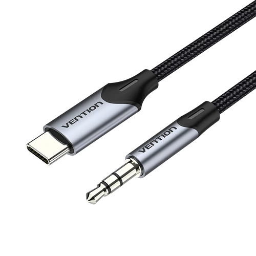 KÁBEL USB-C/M -> 3.5mm Jack, 1m, Vention