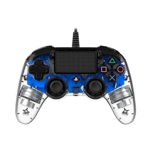 Nacon Compact PS4 átlátszó-halványkék vezetékes kontroller