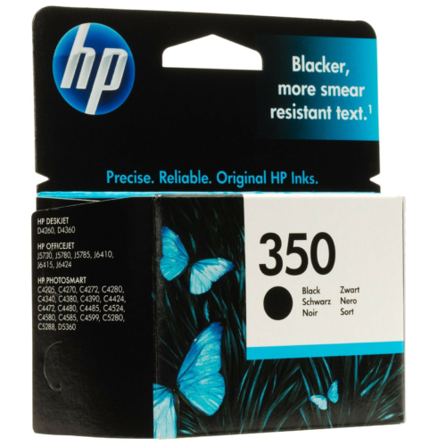 HP CB335EE No.350 fekete tintapatron (eredeti)