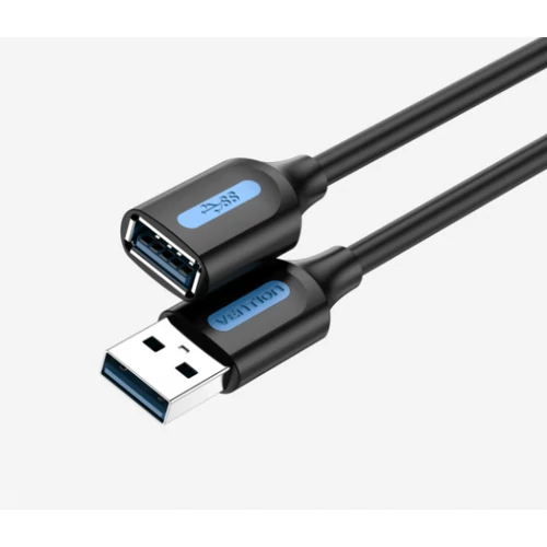 KÁBEL USB-A 3.0/M -> USB-A 3.0/F, 0,5m, (hossz,PVC), Vention