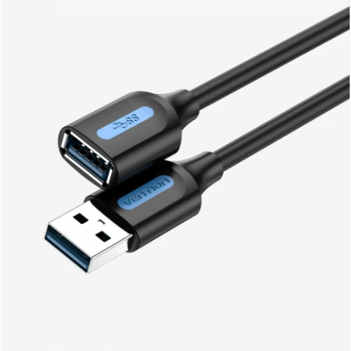 KÁBEL USB-A 3.0/M -> USB-A 3.0/F, 2m, (hossz,PVC), Vention