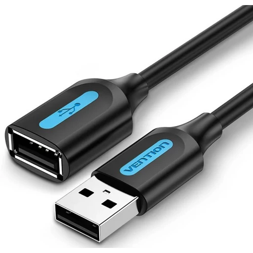 KÁBEL USB-A 2.0/M -> USB-A 2.0/F 1m (hossz, PVC) , Vention