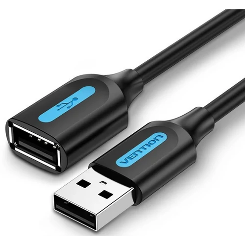KÁBEL USB-A 2.0/M -> USB-A 2.0/F 1,5m (hossz, PVC) , Vention