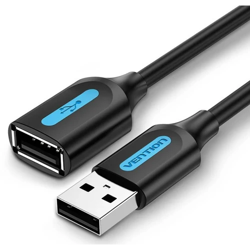 KÁBEL USB-A 2.0/M -> USB-A 2.0/F 2m (hossz, PVC) , Vention