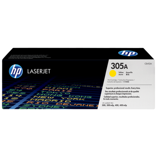 HP CE412A No.305A sárga toner (eredeti)
