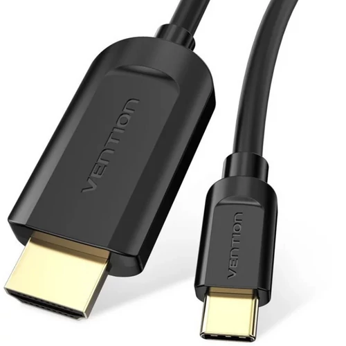 KÁBEL USB-C -> HDMI 1.4 1,5m (fekete) , Vention