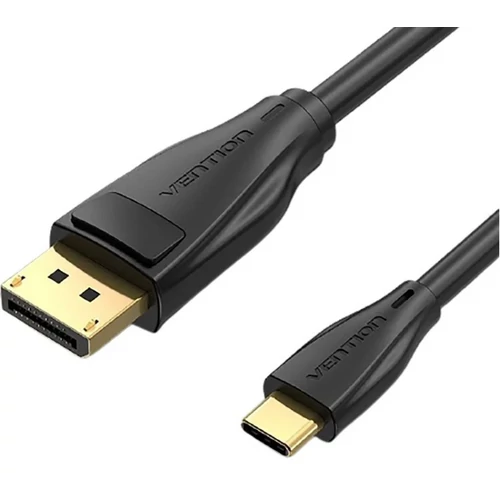 KÁBEL USB-C -> DP, 2m, (fekete), Vention