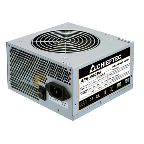Chieftec Value APB-400B8 400W PFC 12 cm ventilátorral OEM tápegység
