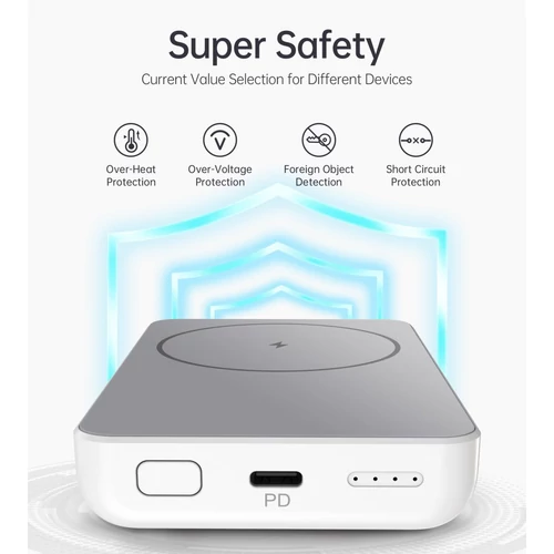 POWERBANK B651, 10000mAh (Magsafe,fehér), Choetech