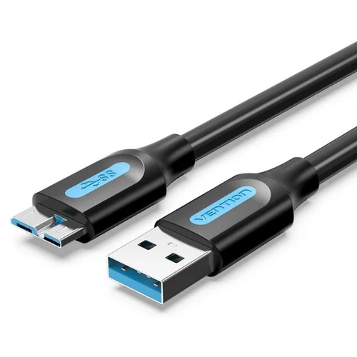 KÁBEL USB-A 3.0/M -> Micro USB-B,  0,5m,(PVC,fek)  Vention