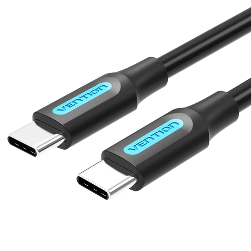 KÁBEL USB-C 2.0/M , 1,5m, (fekete),  Vention