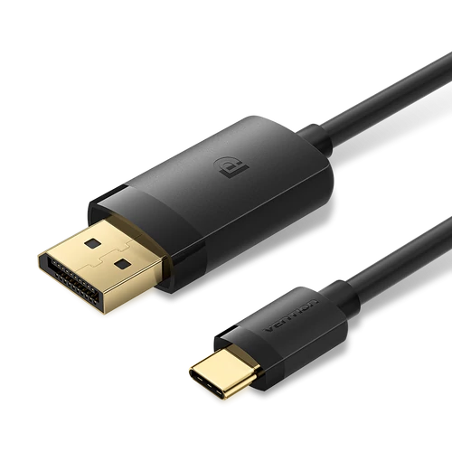 KÁBEL USB-C -> DisplayPort, (4K,fekete),2m, Vention