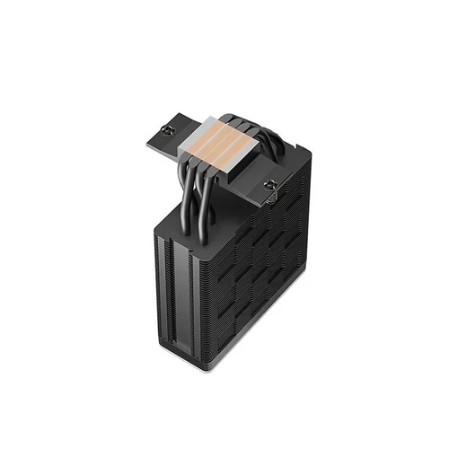 DeepCool CPU Cooler - AG400 BK ARGB V2 (31,6 dB; max, 128,93 m3/h; 4pin csatlakozó, 4 db heatpipe, 12cm, PWM)
