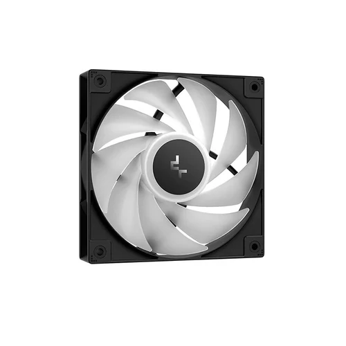 DeepCool CPU Cooler - AG400 BK ARGB V2 (31,6 dB; max, 128,93 m3/h; 4pin csatlakozó, 4 db heatpipe, 12cm, PWM)