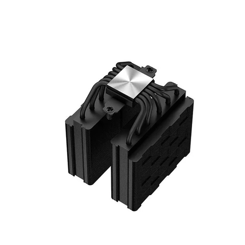DeepCool CPU Cooler - AG620 BK ARGB (29,4 dB; max, 115,32 m3/h; 4pin csatlakozó, 6 db heatpipe, 12cm, PWM, LED)