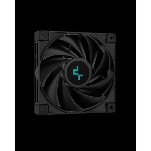 DeepCool CPU Cooler - AK400 ZERO DARK PLUS (28 dB; max, 101,02 m3/h; 4pin, 4 db heatpipe, 12cm, PWM)