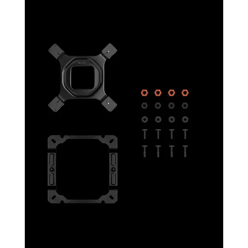 DeepCool CPU Cooler - AK400 ZERO DARK PLUS (28 dB; max, 101,02 m3/h; 4pin, 4 db heatpipe, 12cm, PWM)