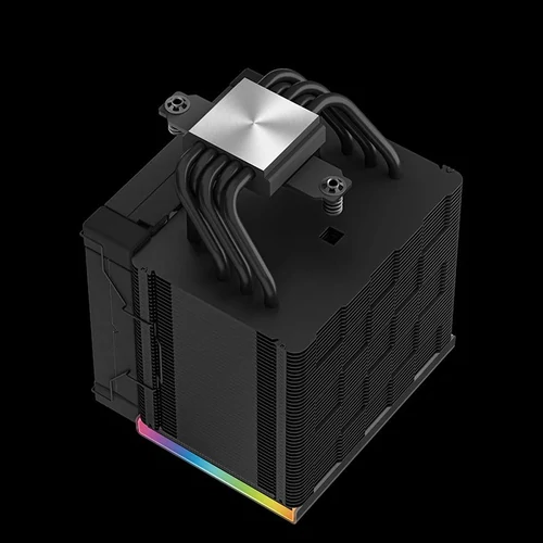 DeepCool CPU Cooler - AK500 Digital (28dB; max, 117,21 m3/h; 4pin csatlakozó, 5 db heatpipe, 12cm, PWM, fekete)