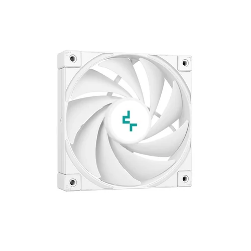 DeepCool CPU Cooler - AK500 WH (31,5 dB; max, 88,75 m3/h; 4pin csatlakozó, 5 db heatpipe, 12cm, PWM)