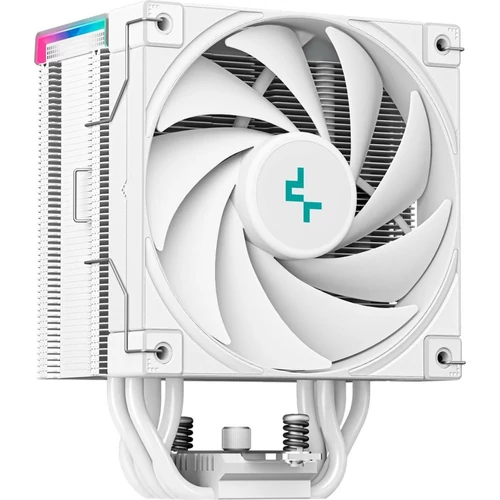 DeepCool CPU Cooler - AK500S Digital WH (28 dB; max, 117,21 m3/h; 4pin csatlakozó, 5 db heatpipe, 12cm, PWM, fehér)