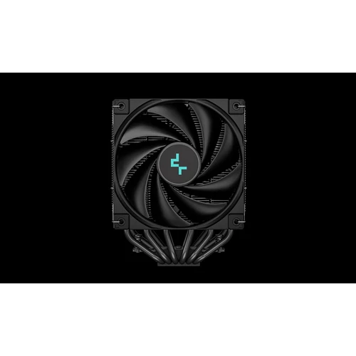 DeepCool CPU Cooler - AK620 ZERO DARK (28 dB; max, 117,21 m3/h; 4pin csatlakozó, 6 db heatpipe, 2x12cm, PWM)