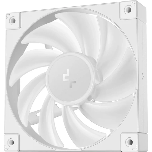 DeepCool Cooler 12cm - FD12 ARGB WH (27,6dB; max. 109,07 m3/h; 3pin csatlakozó; hydro bearing, ház hűtésre, PWM, fehér)