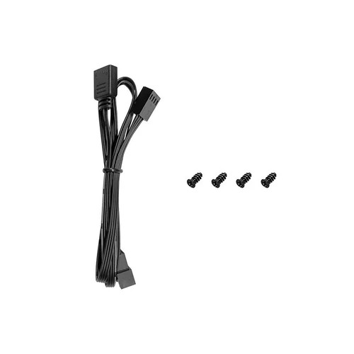 DeepCool Cooler 12cm - FL12 SE (28.67dB; max.86,20 m3/h; 12cm, 3pin csatlakozó; hydro bearing, ház hűtésre, RGB, PWM)