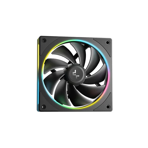 DeepCool CPU Water Cooler - LM240 (max 36.07dB; max. 112,52 m3/h; 2x12cm, LED kijelző, fekete)
