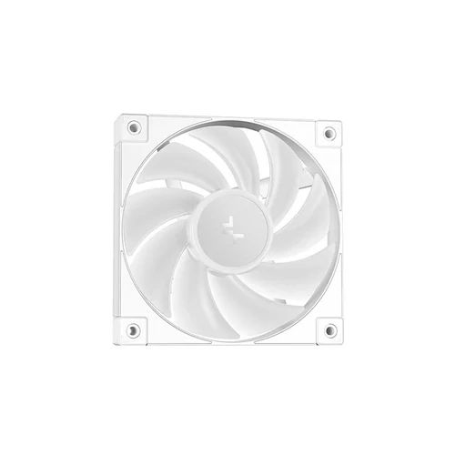 DeepCool CPU Water Cooler - LP240 WH (max 21dB; max. 122,39 m3/h; 2x12cm, LED kijelző, fehér)