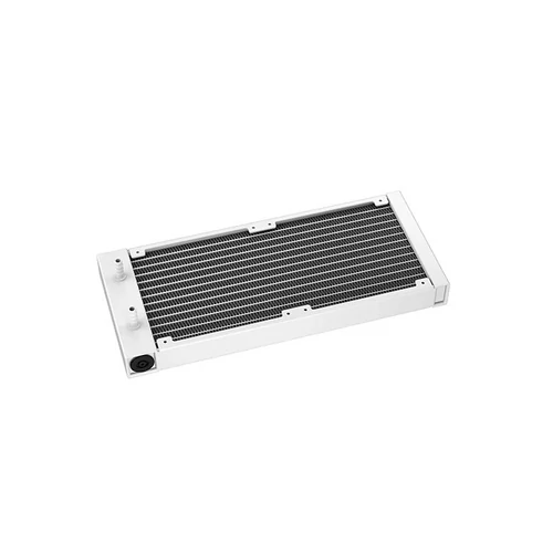 DeepCool CPU Water Cooler - LP240 WH (max 21dB; max. 122,39 m3/h; 2x12cm, LED kijelző, fehér)