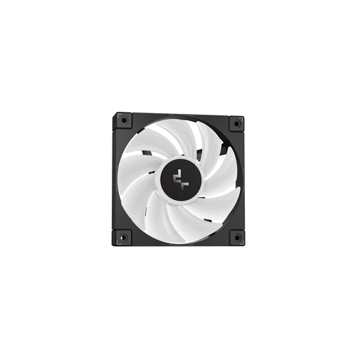 DeepCool CPU Water Cooler - LP240 (max 21dB; max. 122,39 m3/h; 2x12cm, LED kijelző, fekete)