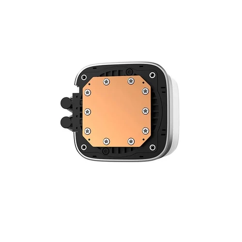 DeepCool CPU Water Cooler - LP360 WH (max 21dB; max. 122,39 m3/h; 3x12cm, LED kijelző, fehér)