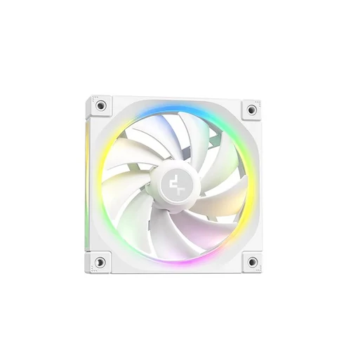 DeepCool CPU Water Cooler - LQ360 WH (max 21dB; max. 122,39 m3/h; 3x12cm, LED kijelző, fehér)