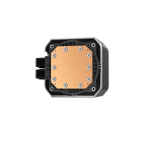 DeepCool CPU Water Cooler - MYSTIQUE 240 (max 21dB; max. 123,09 m3/h; 2x12cm, LED kijelző, fekete)