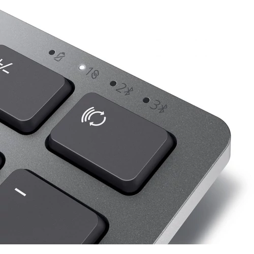 Dell KB700 Compact Multi-Device Wireless Keyboard Titan Gray HU