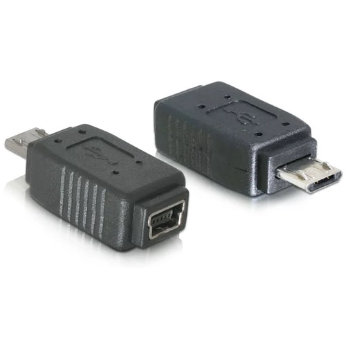 Delock 65063 Adapter USB micro-B male to mini USB 5pin