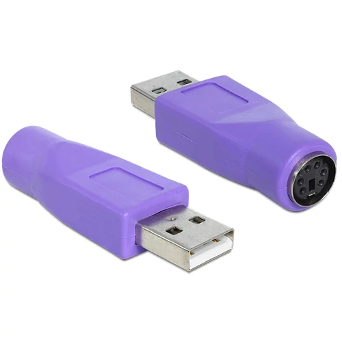 Delock 65461 PS/2 anya > USB-A apa adapter