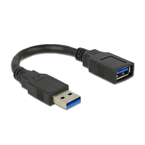 Delock 82776 USB 3.0 A-A 15cm apa/anya hosszabbító kábel