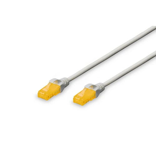DIGITUS CAT6A U/UTP 0,5m szürke patch kábel