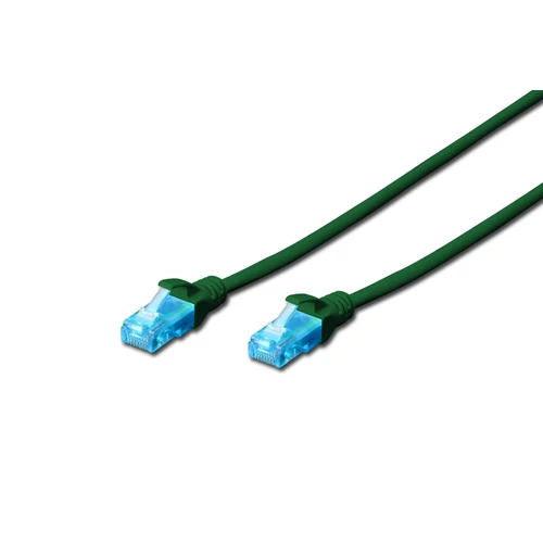 DIGITUS CAT5e U/UTP PVC 2m zöld patch kábel