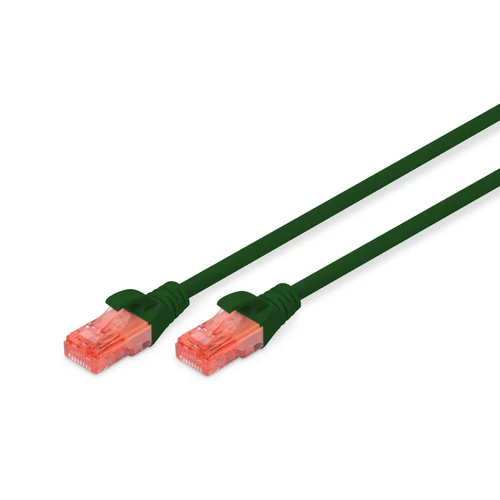 DIGITUS CAT6 U/UTP LSZH 0,5m zöld patch kábel