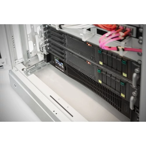 DIGITUS DN-170094 1500VA 1500W fekete online rack szünetmentes tápegység